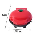 Mini Waffle Maker 4 Inch | Non-Stick Electric Waffle Maker Machine | Compact Waffle Iron for Waffles, Pancakes, Sandwiches, Hash Browns & Snacks | Fast Heating Breakfast Maker - Image 5