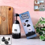 Manual Vegetable & Fruit Chopper with Stainless Steel Blades | Push Down Slap Chopper for Onion, Garlic, Nuts & Herbs | Hand Press Food Chopper with Container | Kitchen Vegetable Cutter - Image 4