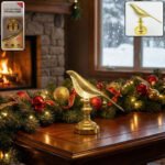 Table Crystal LED Table Lamp for Bedroom & Living Room | Decorative Warm Light Night Lamp | Energy Saving LED Desk Lamp | Crystal Design Home D?cor Light for Bedside, Office & Study Table - Image 3