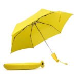 Banana Shaped Foldable Umbrella with Case | UV Protection Sun & Rain Umbrella | Windproof Mini Travel Umbrella for Women & Girls | Compact Portable Folding Umbrella